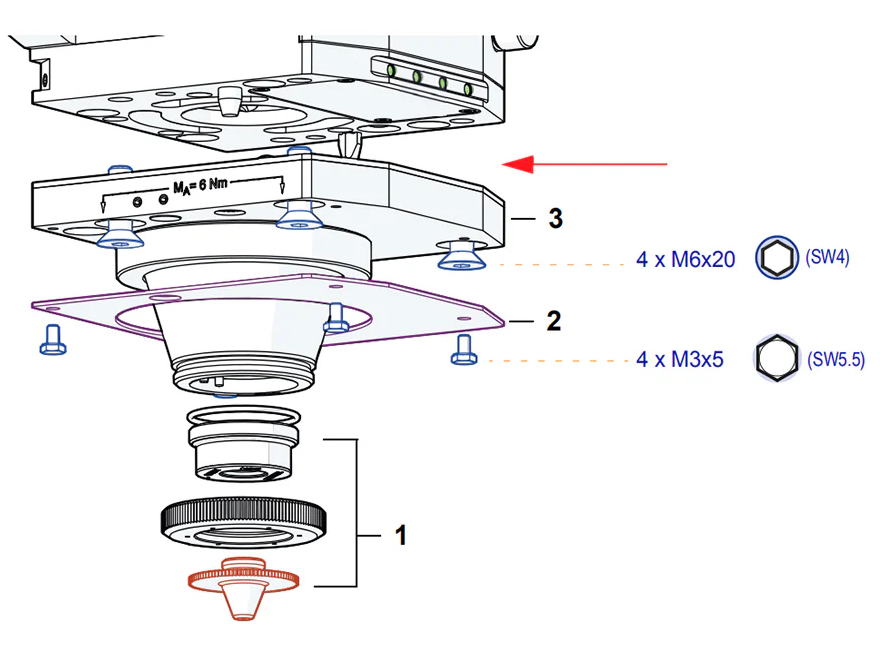Сопловая часть ProCutter F150